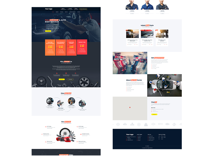 Branding Page Design